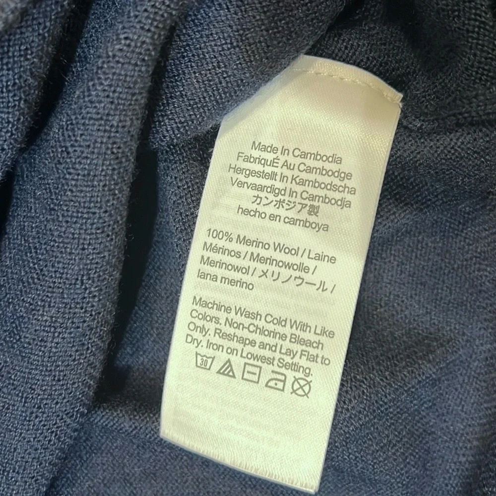 J. Crew Merino Wool V-Neck Sweater